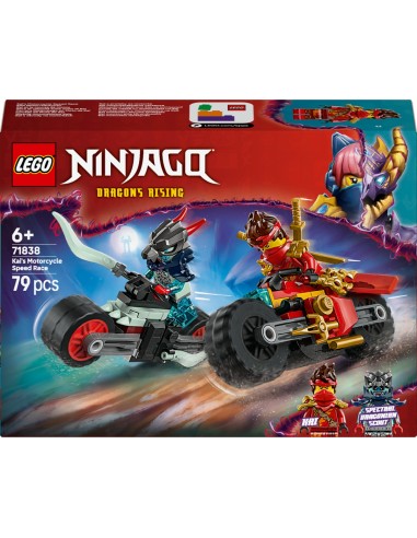 LEGO Ninjago 71838 Gara di velocità sulla moto di Kai LEG6526914 Lego | Futurartshop.com