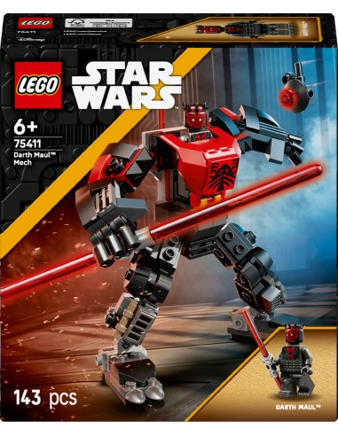 Lego Star wars - 75411 Mech Darth Maul LEG6527532 Lego | Futurartshop.com
