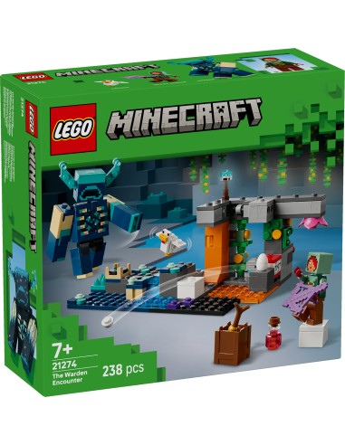 Lego Minecraft 21274 L’incontro con il Sorvegliante LEG6526788 Lego | Futurartshop.com