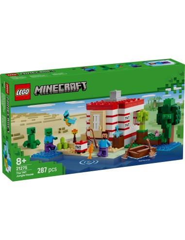 Lego Minecraft 21275 Casa nella giungla esplosiva LEG6526790 Lego | Futurartshop.com