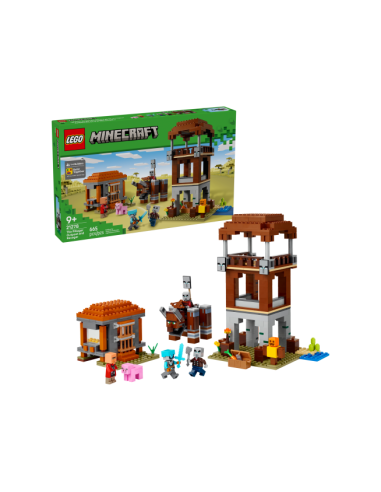 LEGO® Minecraft® 21278 – The Outpost of the Pillager and Raider LEG6526796 Lego | Futurartshop.com