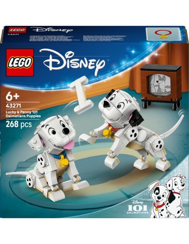 Lego Disney Carica 101 - 43271 Pongo e Peggy - La carica dei cento e uno LEG6526256 Lego | Futurartshop.com