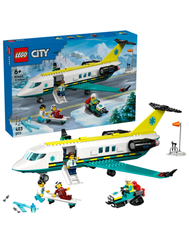 Lego City 60465 Aereo ambulanza di emergenza LEG6526306 Lego | Futurartshop.com