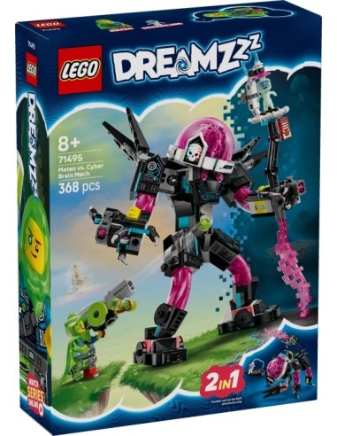 Lego DREAMZzz 71495 Mateo vs. Cyber Brain Mech LEG6527875 Lego | Futurartshop.com