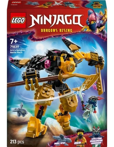 Lego Ninjago 71839 Battle Mech Spinjitzu di Arin LEG6526916 Lego | Futurartshop.com
