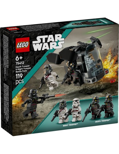Lego Star Wars 75412 Battle Pack Death Trooper e Night Trooper LEG6527534 Lego | Futurartshop.com