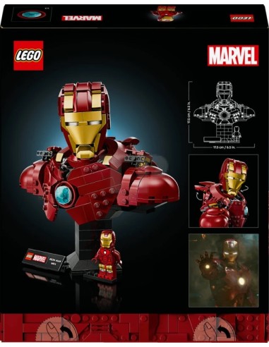Lego Marvel - 76327 Iron Man MK4 Bust LEG6529125 Lego | Futurartshop.com