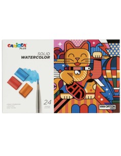 Carioca Plus 12 Acquarelli con pennello CAR45210 Carioca | Futurartshop.com