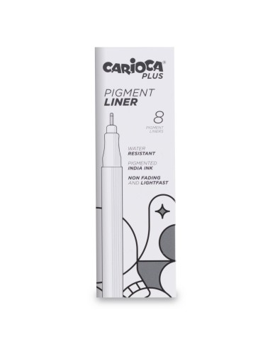 Carioca Plus Pigmenti liner 0.1mm CAR45252 Carioca | Futurartshop.com