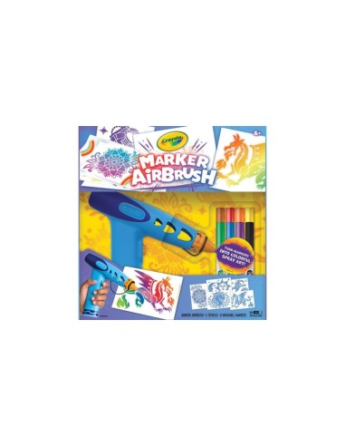 Marker Airbrush - Creative Airbrush for Kids CRA74-7696 Crayola | Futurartshop.com