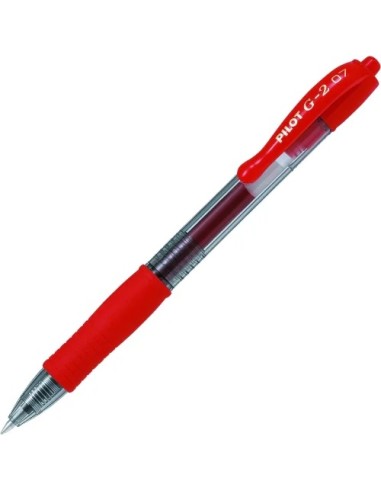 Pilot Penna a sfera G2 red fine 0.7 72020 Pilot | Futurartshop.com