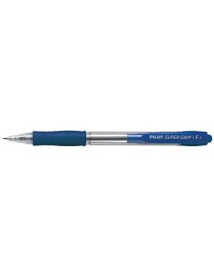 SuperGrip Blu Ballpoint Pen 0.7 mm Fine NPI15466 Pilot | Futurartshop.com