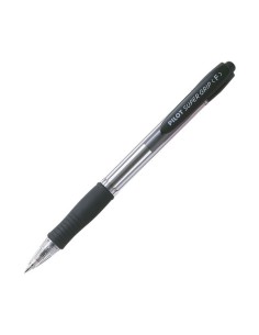 Penna sfera SuperGrip nera 0.7 fine NPI15471 Pilot | Futurartshop.com