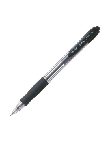 Penna sfera SuperGrip nera 0.7 fine NPI15471 Pilot | Futurartshop.com