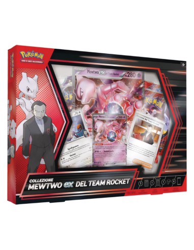 Pokemon - Collezione Mewtwo-EX del Team Rocket ITA GAMPK10440 The Pokémon Company | Futurartshop.com