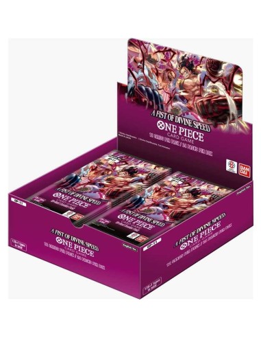Box One Piece OP-11 Fist of Divine Speed Trading Cards ENG GAM Bandai | Futurartshop.com