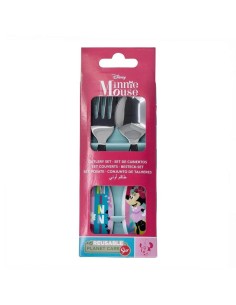 Disney Minnie set 2 posate in metallo EOL74418 Stor | Futurartshop.com 2