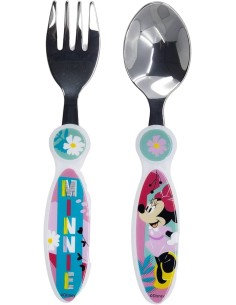 Disney Minnie set 2 posate in metallo EOL74418 Stor | Futurartshop.com