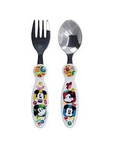 Disney Mickey Mouse – 2-Piece Metal Cutlery Set EOL74318 Stor | Futurartshop.com