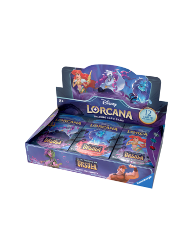 Disney Lorcana - Il Ritorno di Ursula Booster Box 24 Buste ITA RAV110983459 Ravensburger | Futurartshop.com