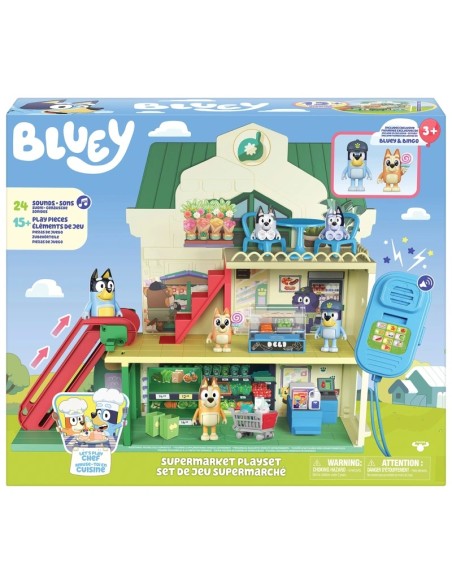Bluey Supermarket Playset 40cm with 24 Sounds ROC21739714 Moose | Futurartshop.com
