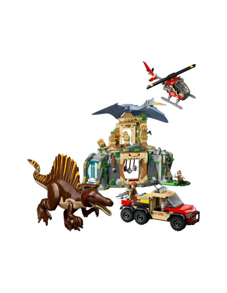 Lego Jurassic World 76976 - Missione aerea con Spinosauro e Quetzalcoatlus LEG6533327 Lego | Futurartshop.com