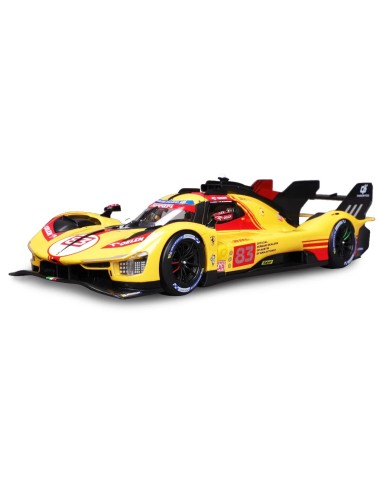Ferrari 499P No.83 Le Mans 2024 Hypercar AF Corse Model Car 1:18 Scale – Collector’s Replica BUR18-16304 Burago | Futurartsho...
