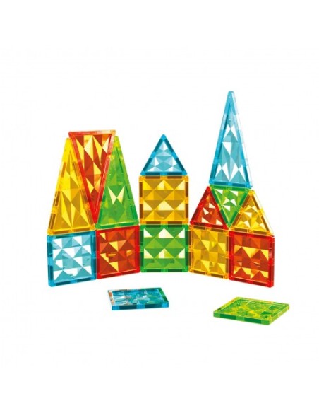 Geomag Magnetic Tiles Gems 16 costruzioni magnetiche BIA4100 Geomag | Futurartshop.com