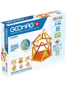Geomag SuperColor Panels 42 – Costruzioni Magnetiche Riciclate BIA383 Geomag | Futurartshop.com