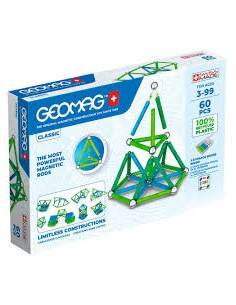 Geomag Classic Green Line 60 – Costruzioni Magnetiche Eco-Friendly BIA272 Geomag | Futurartshop.com
