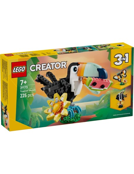 LEGO Creator 31173 – 3 in 1 Animali Selvatici Tucano LEG6540421 Lego | Futurartshop.com