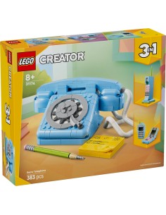 LEGO Creator 31174 – 3 in 1 Retro Phone Building Set LEG6540425 Lego | Futurartshop.com