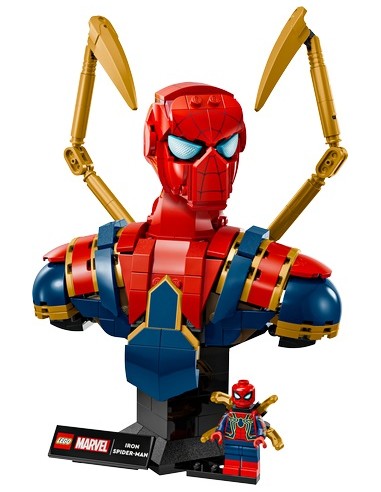 LEGO Marvel 76326 -Marvel Busto di Iron SpiderMan LEG6527618 Lego | Futurartshop.com