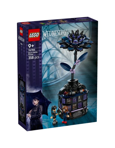 LEGO 76784 Wednesday – Buildable Black Dahlia Flower LEG6526368 Lego | Futurartshop.com