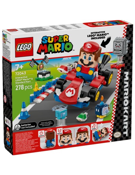 LEGO 72043 Super Mario – Kart Interattivo e Standard LEG6526969 Lego | Futurartshop.com