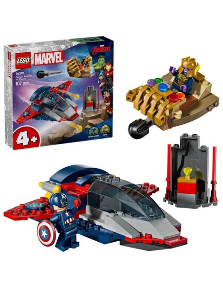LEGO 76319 Marvel – Captain America contro Thanos LEG6527604 Lego | Futurartshop.com