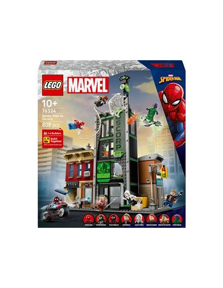 LEGO 76324 Marvel – Spider-Man vs Oscorp Building Set LEG6527614 Lego | Futurartshop.com
