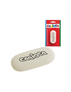 Carioca Oval Eraser for Drawing and School Use CAR40142 Carioca | Futurartshop.com