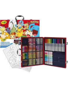 Valigetta dell’Artista Pokémon 115 pz – Colori e Divertimento CRA04-2931 Crayola | Futurartshop.com 2