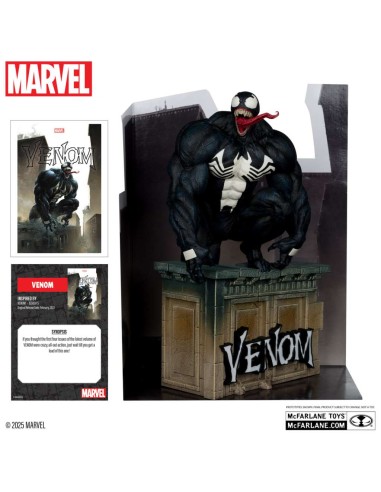 Marvel Collection Venom 1:6 PVC Statue – Variant Cover 5 COS105986 McFarlane Toys | Futurartshop.com