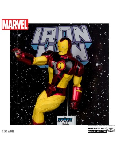 Marvel Collection Iron Man 1:6 PVC Statue – Comic Cover 256 COS105988 McFarlane Toys | Futurartshop.com