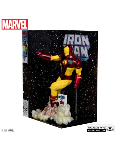Marvel Collection Iron Man 1:6 PVC Statue – Comic Cover 256 COS105988 McFarlane Toys | Futurartshop.com