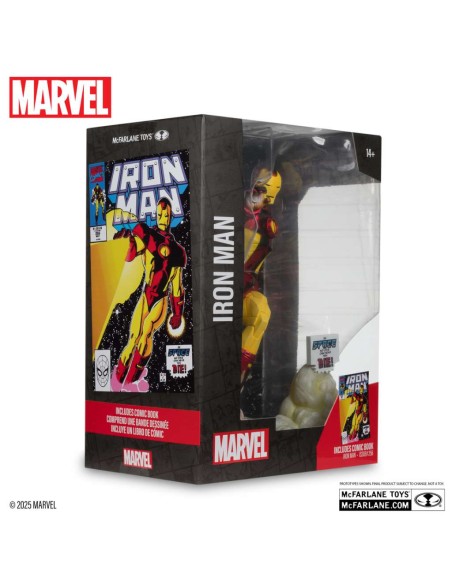 Marvel Collection Iron Man 1:6 PVC Statue – Comic Cover 256 COS105988 McFarlane Toys | Futurartshop.com