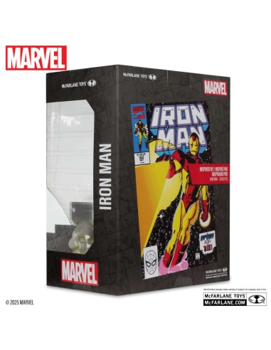 Marvel Collection Iron Man 1:6 PVC Statue – Comic Cover 256 COS105988 McFarlane Toys | Futurartshop.com