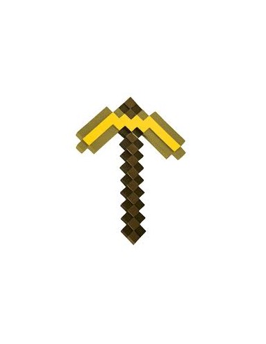 Minecraft Gold Pickaxe 15.75″ – Official Licensed Replica JAK112299 Jakks Pacific | Futurartshop.com