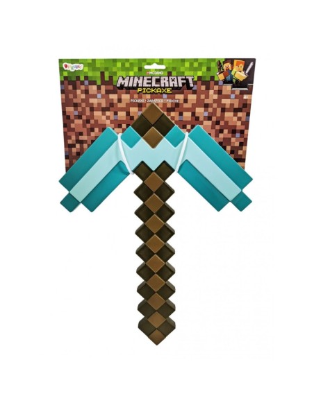 Minecraft Piccone Diamante 40 cm – Replica Ufficiale in Plastica JAK65685 Jakks Pacific | Futurartshop.com