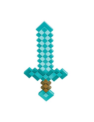Minecraft Diamond Sword 20.25" – Official Licensed Replica JAK65684 Jakks Pacific | Futurartshop.com
