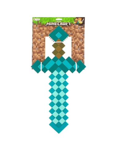 Minecraft Spada Diamante 51 cm – Replica Ufficiale in Plastica JAK65684 Jakks Pacific | Futurartshop.com