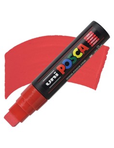 UniPosca PC‑17K Rosso – Pennarello Extra‑Large 15 mm LAG6404325 Osama | Futurartshop.com