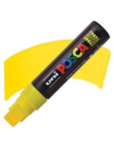 UniPosca PC‑17K Yellow – 15 mm Extra‑Broad Marker LAG60404242 Osama | Futurartshop.com
